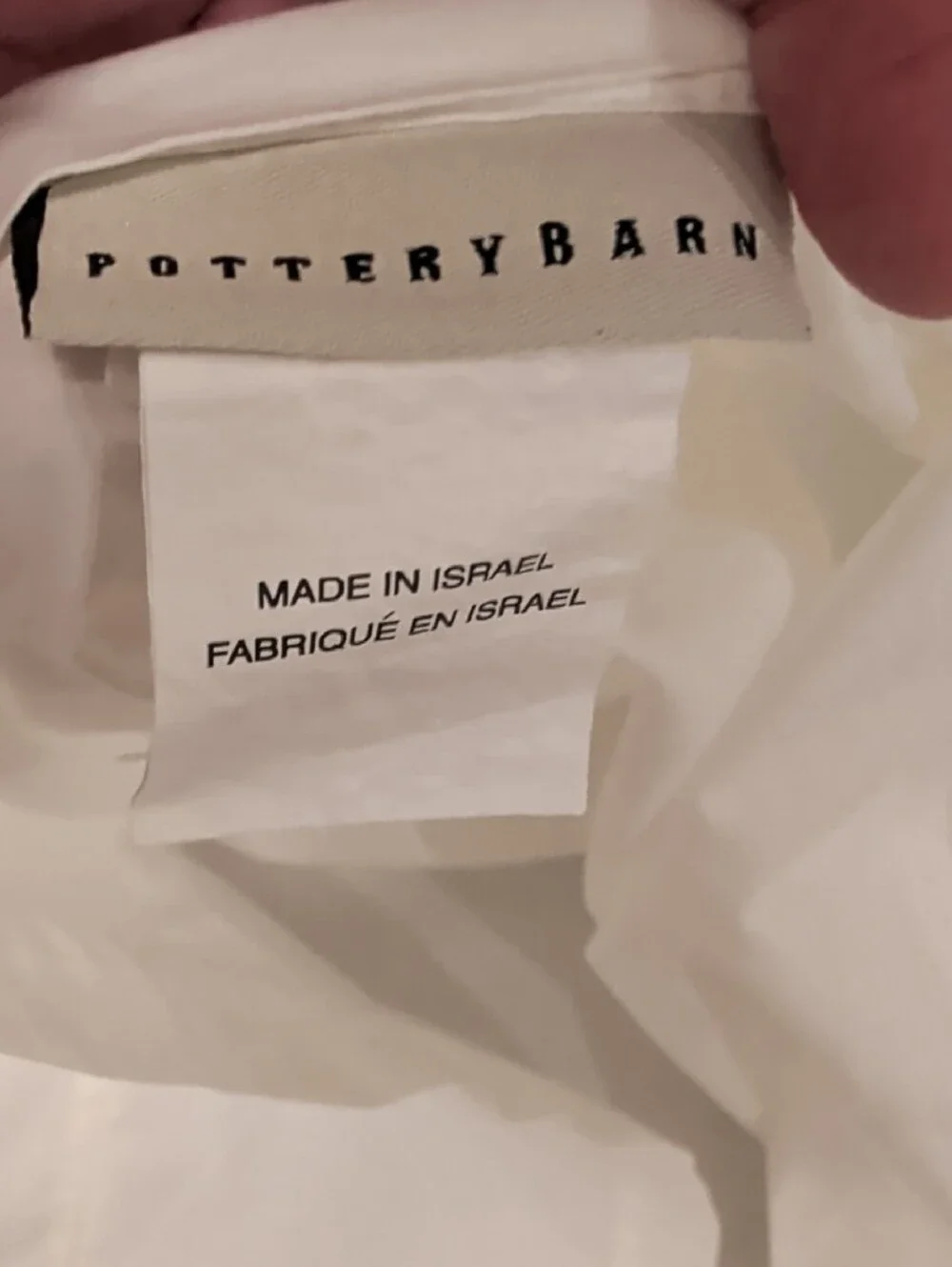 Pottery Barn-2 Euro Decorative Pillow Shams - White/ Cream